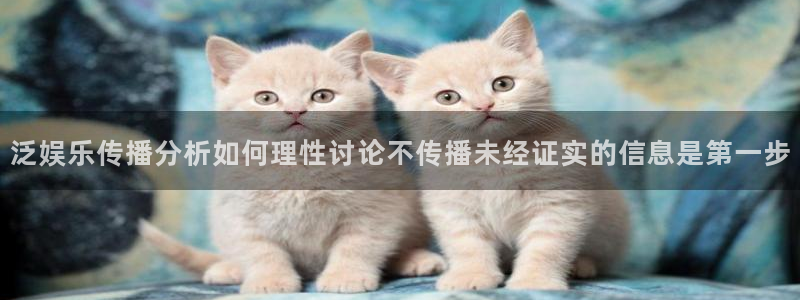 qq吃瓜群:泛娱乐传播分析如何理性讨论不传播未经证实的信息是第一步