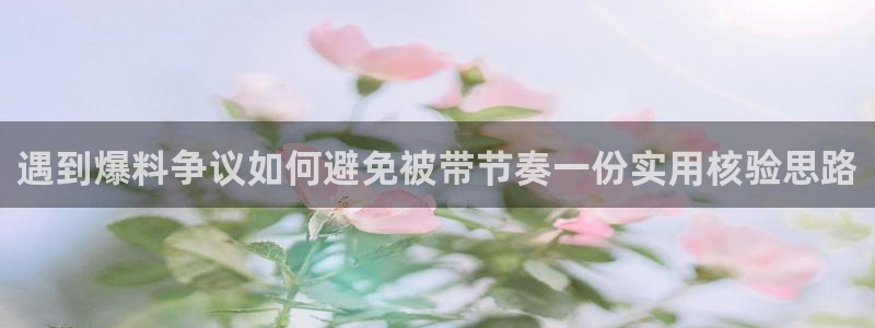 91吃瓜网:遇到爆料争议如何避免被带节奏一份实用核验思路